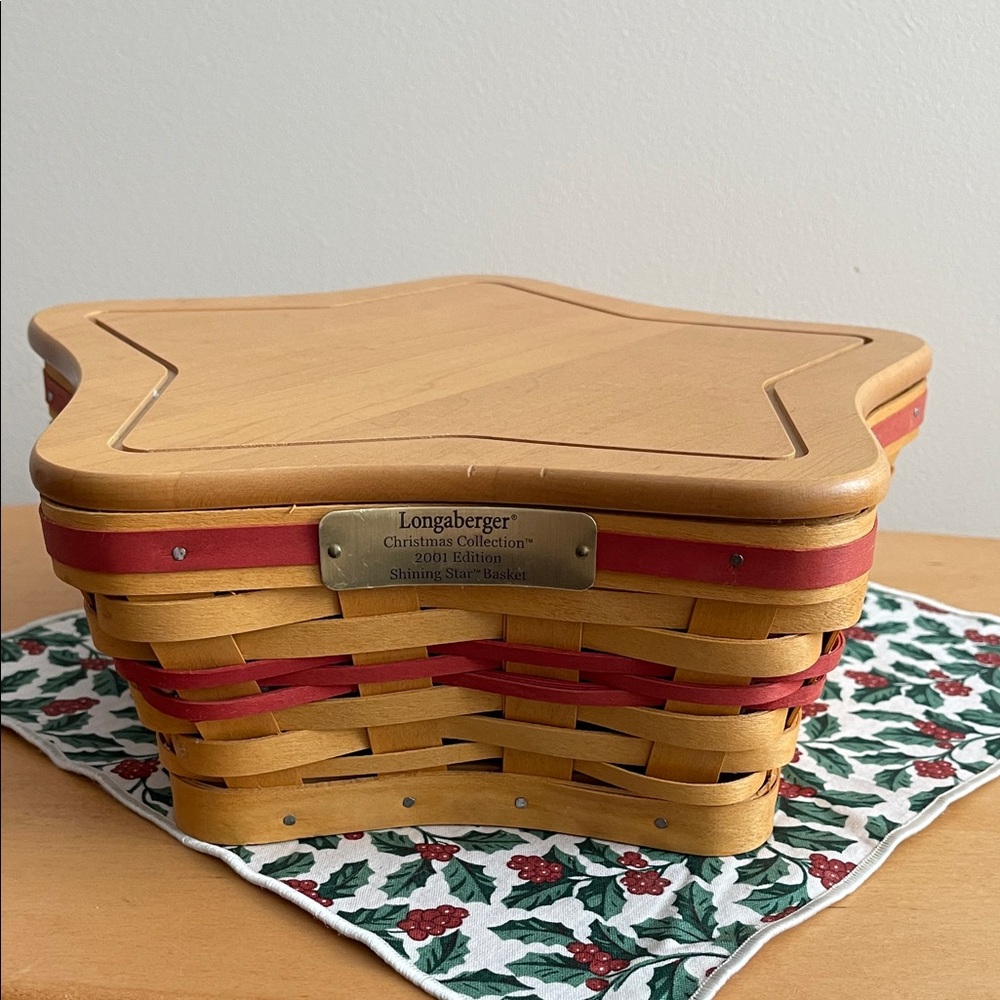 Longaberger Star Basket Combo